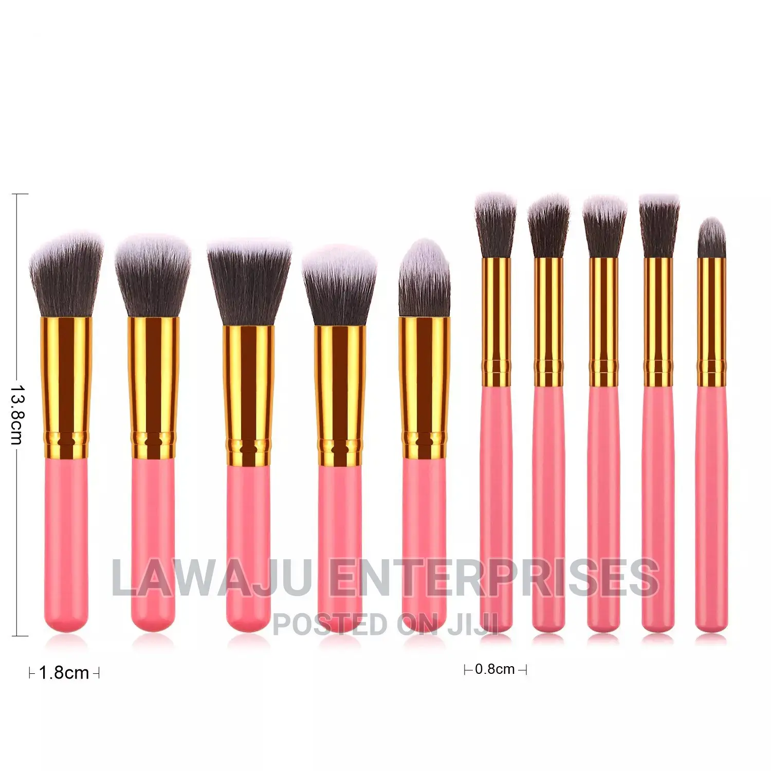 Makeup Brush Set (10pcs)