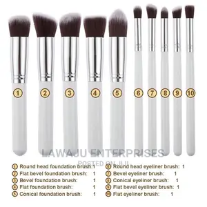 Makeup Brush Set (10pcs)