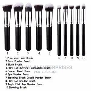 Makeup Brush Set (10pcs)