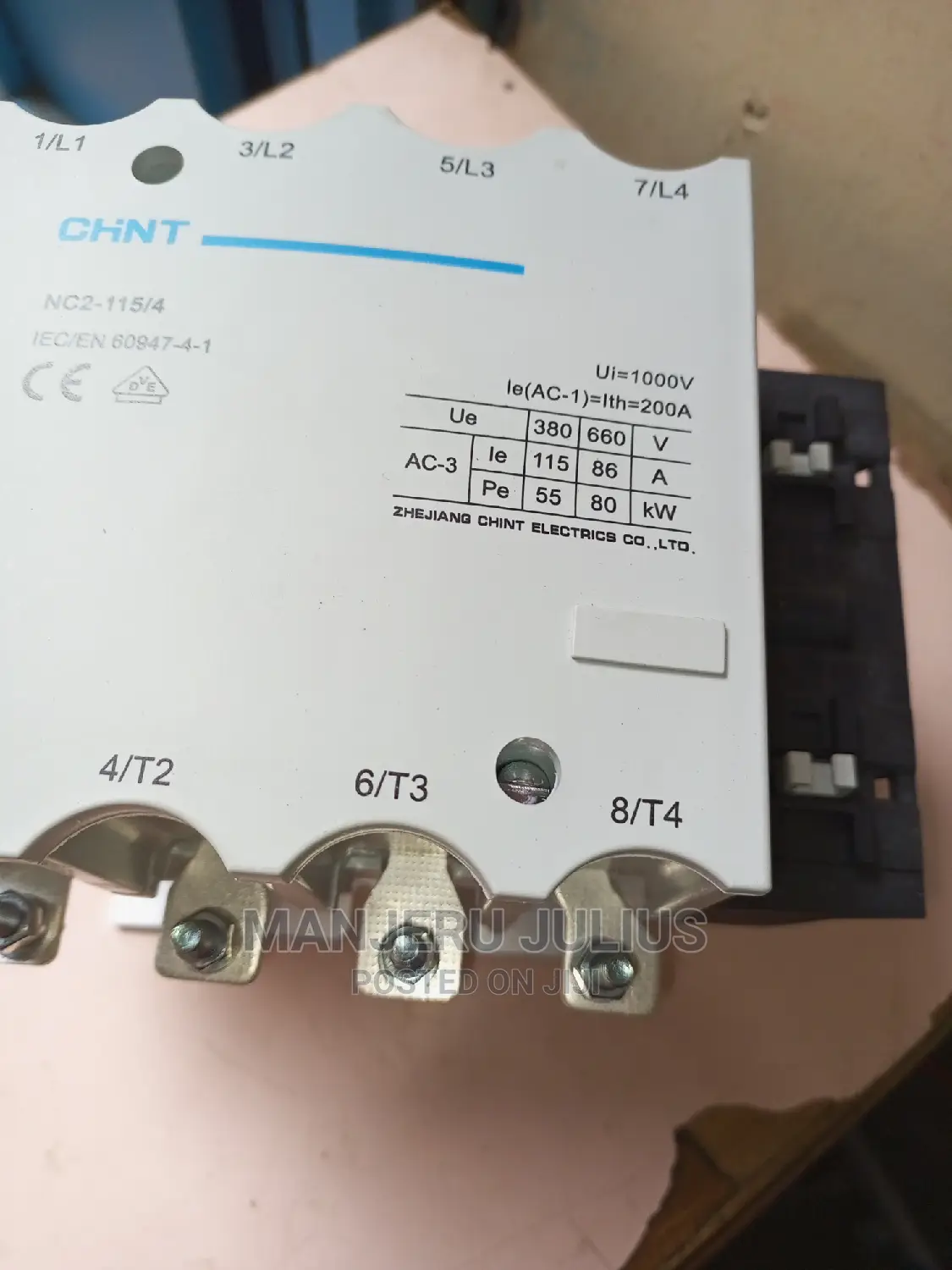 200amps 4poles Contactor