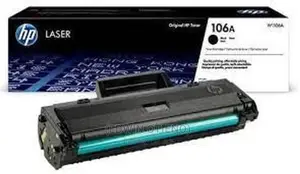 HP 106A Black Laser Toner Cartridge (W1106A)