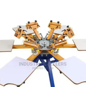 Best Offer 6colour 6station Screen Printing Machine