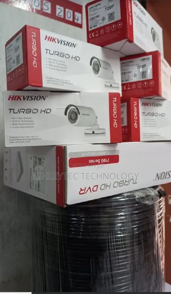 16 CCTV Complete Camera Hik Vision 720p