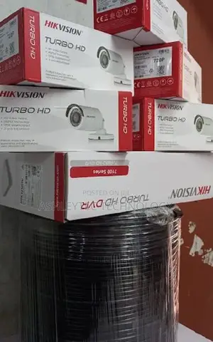 Six 6 Dahua CCTV Cameras 1080P Security Surveillance Comple