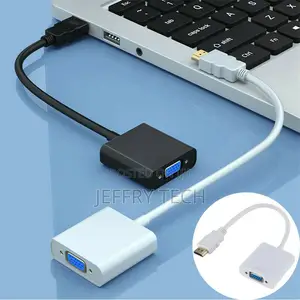 Simple HDTV PC Male Video Cable 1080P Line VGA Female to HDM