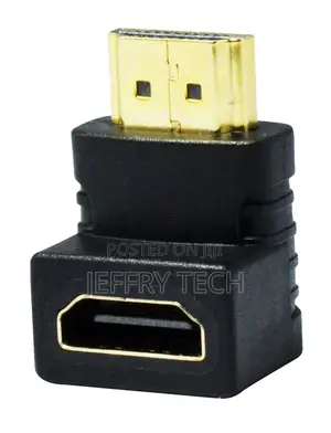 HDMI Male to Female 90 Degree Adapter Great for Slim Wall Mo