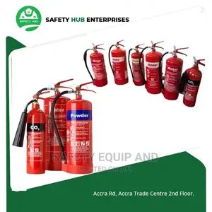 Fire Extinguishers Available (Dry Powder, Co2, Water, Foam)