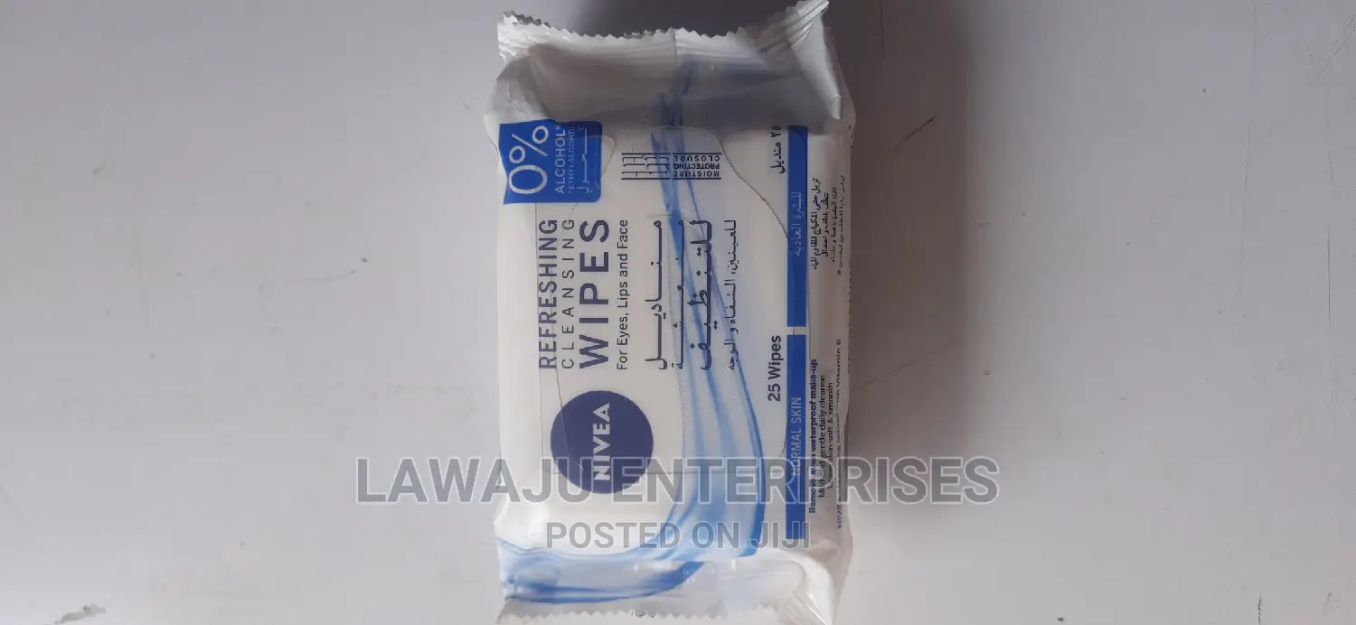 Nivea Refreshing Cleansing Wipes- 25 Wipes
