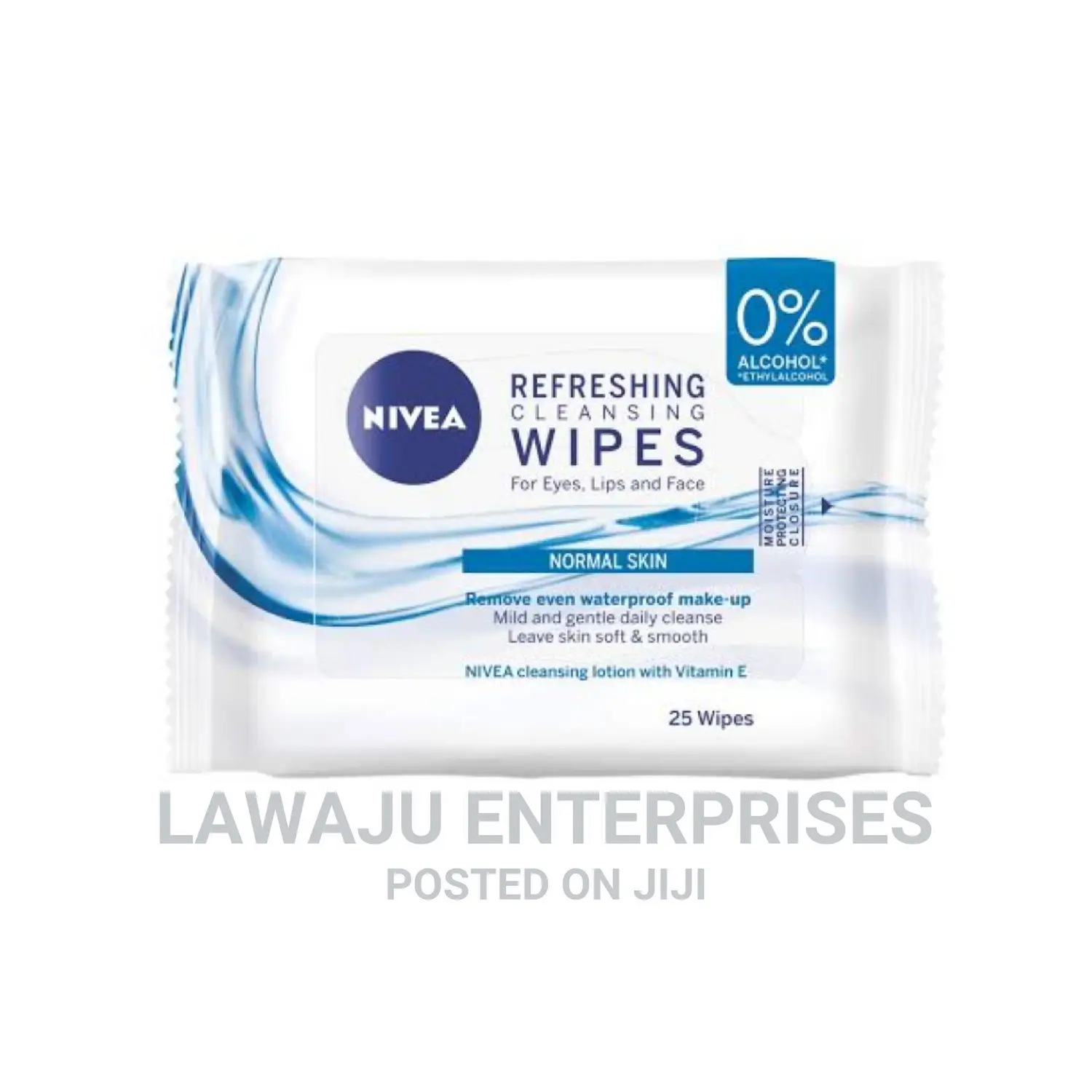 Nivea Refreshing Cleansing Wipes- 25 Wipes