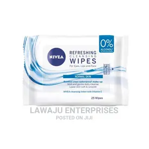 Nivea Refreshing Cleansing Wipes- 25 Wipes