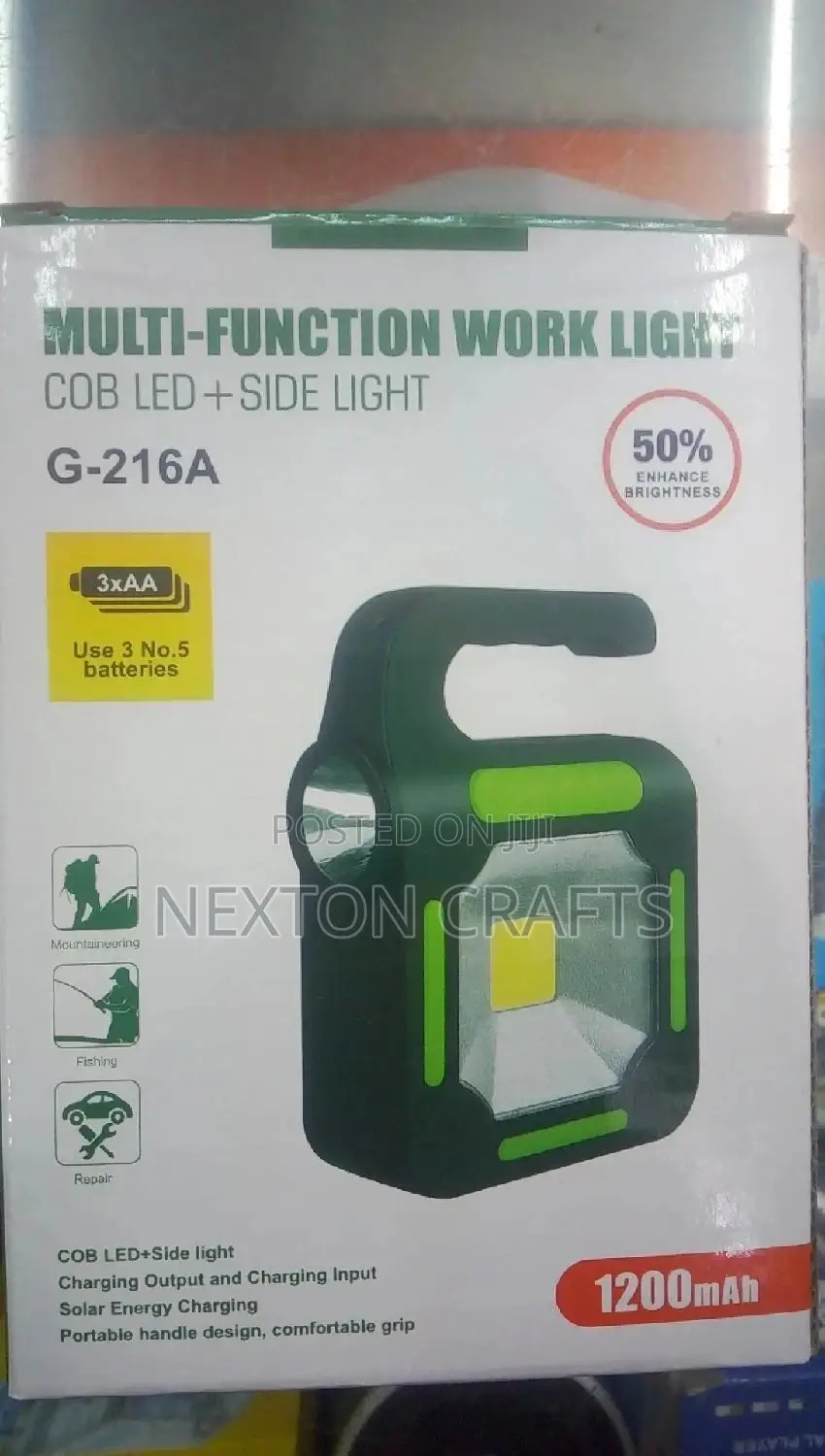 Multi-Function Work Light Cob LED + Side Light G-216a