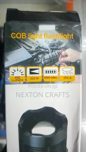 Rechargeable COB Light Flashlight