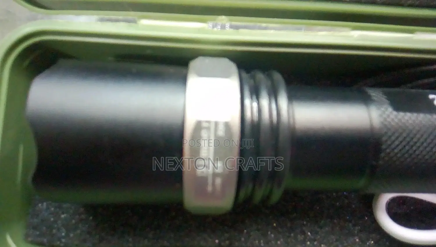 Aluminum Alloy USB Rechargeable Led Flashlight Torch