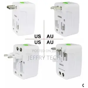 Socket Adaptor With Usb Charger and Surge Protector