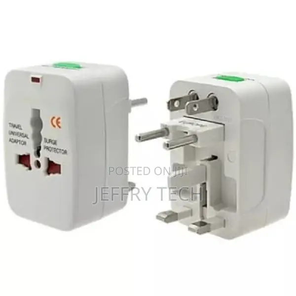 Plug Adaptor Surge Protector - White