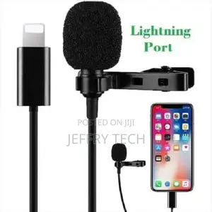 iPhone Lavalier Lapel Microphone