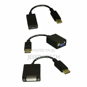 Displayport DP Male to VGA DVI HDMI Female Converter Adapter