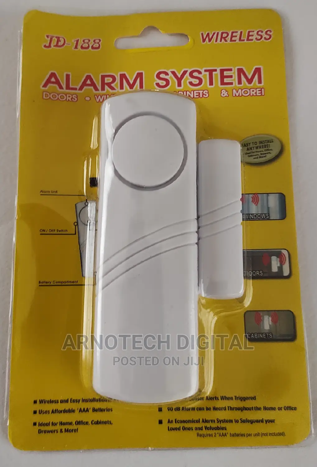 Wireless Windows Doors Sensor Alarm