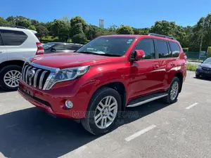 Toyota Land Cruiser Prado 2015 Red