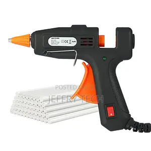Hot Melt Glue Gun With ON/OFF Switch 50pcs Glue Sticks