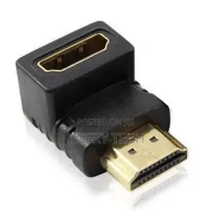 Right Angle Gold Plated HDMI 19pin Male to HDMI 19pin Female