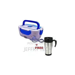 Electric Lunch Box + Free Travel Mug