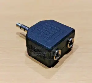 Earphone Headphone Splitter Adapter 3.5mm to 2 Earbuds Stere