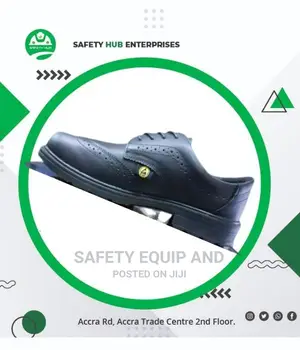 Safety Shoes With Toe Cap Available