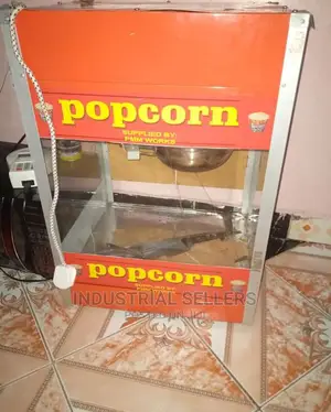 New Detailed Popcorn Machine
