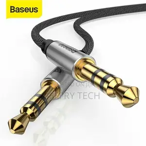 Baseus 3.5mm AUX Auxiliary Jack Cord Male to Male Stereo Aud