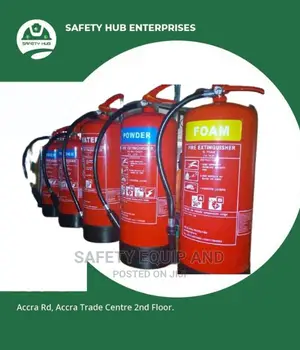 Fire Extinguishers (Water, Co2, Foam, Dry Powder)