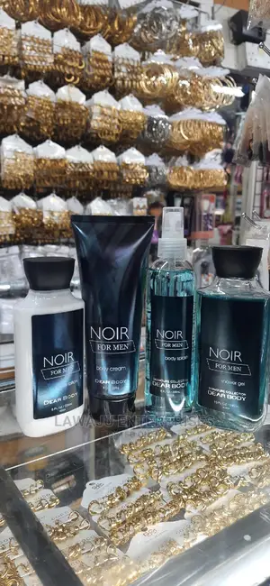 Noir for Men 4in1 Set Spray, Cream, Lotion Gel Scent