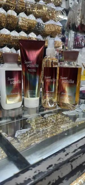 Sweet Vanilla 4in1 Set Spray, Cream, Lotion Gel Scent