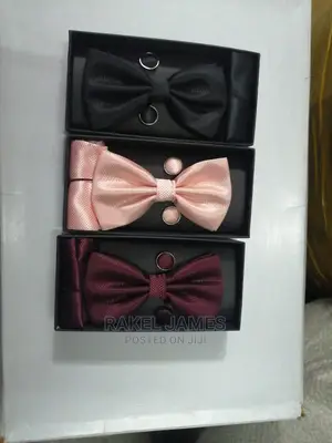 Unisex Bow Tie Set