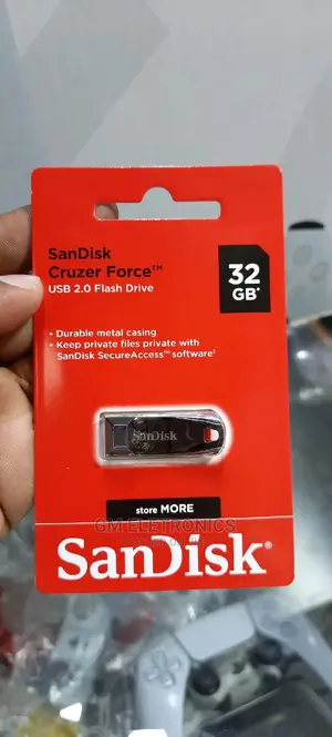 Sandisk Cruzer Force Metallic Usb 2.0 Flash Drive-32gb