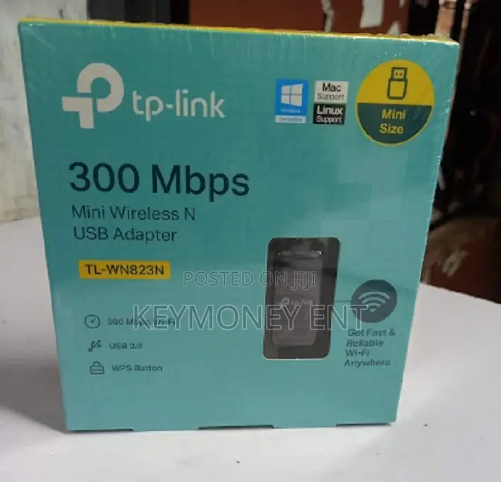 Tplink Wireless USB Adapter TL-WN823N