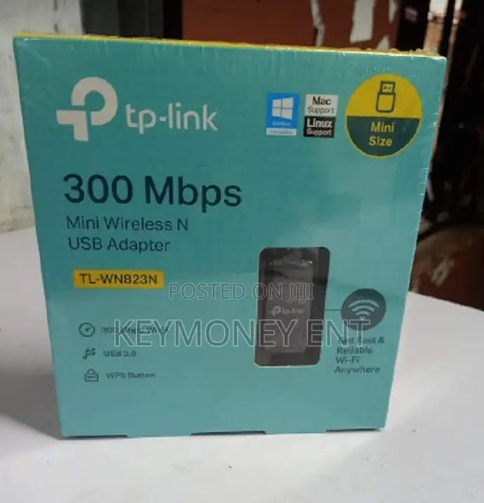 300mbps Wireless N Mini USB Adapter - TL-WN823N