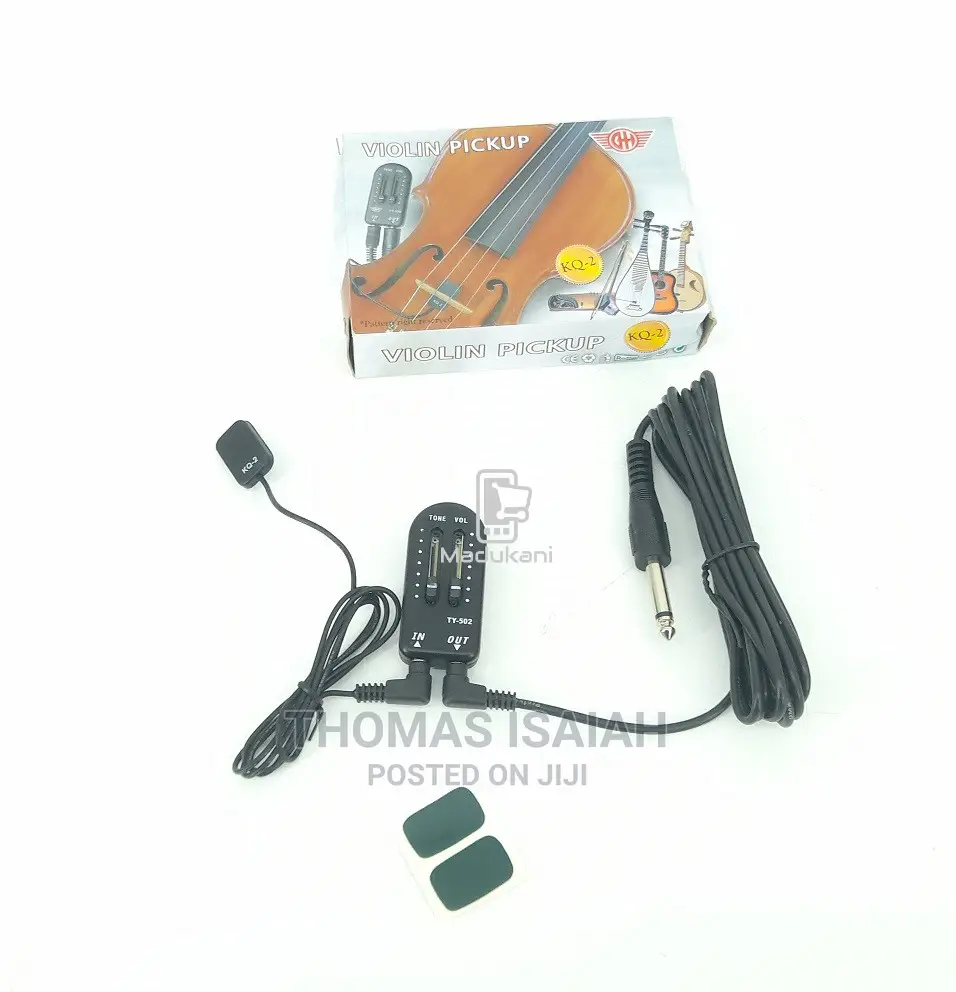 KQ-2 Violin Pickup For Stringed Instruments With Volume Tone