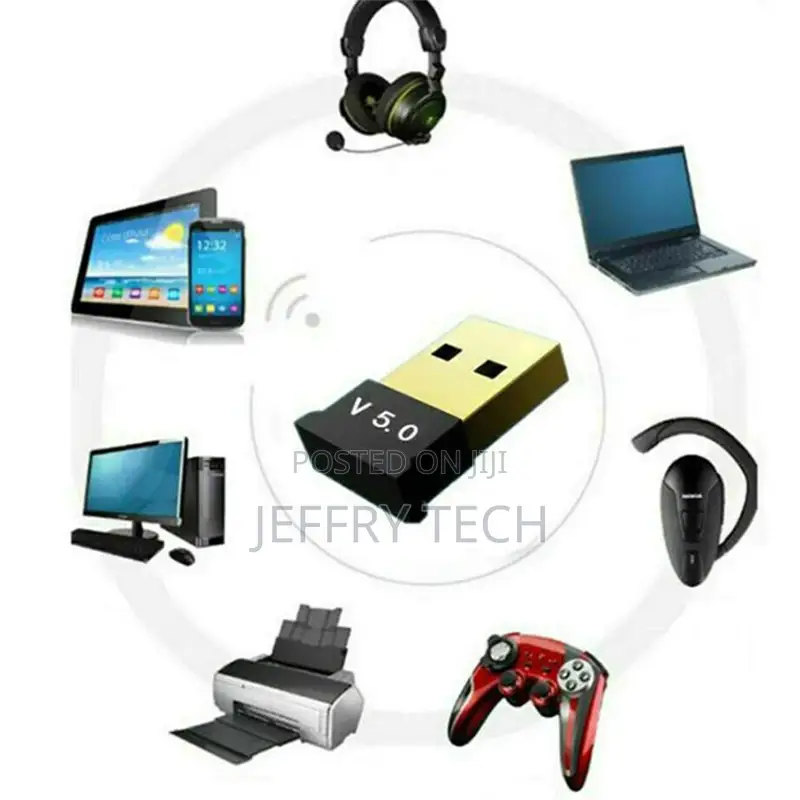 Mini USB Bluetooth 5.0 Wireless Audio Receiver Adapter Dongl