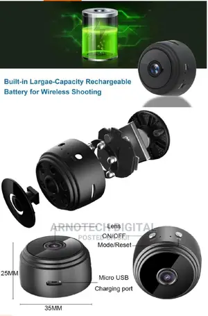 Wifi Wireless Mini CCTV Spy Camera