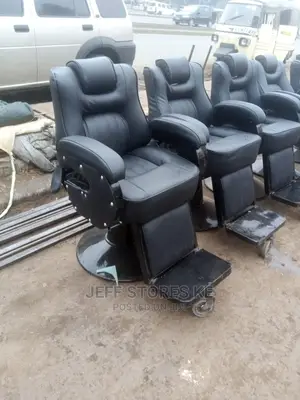 Locally Black Barber Chair
