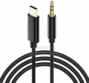 Type-C USB-C to 3.5mm Male Audio Jack AUX Cable Adaptor For