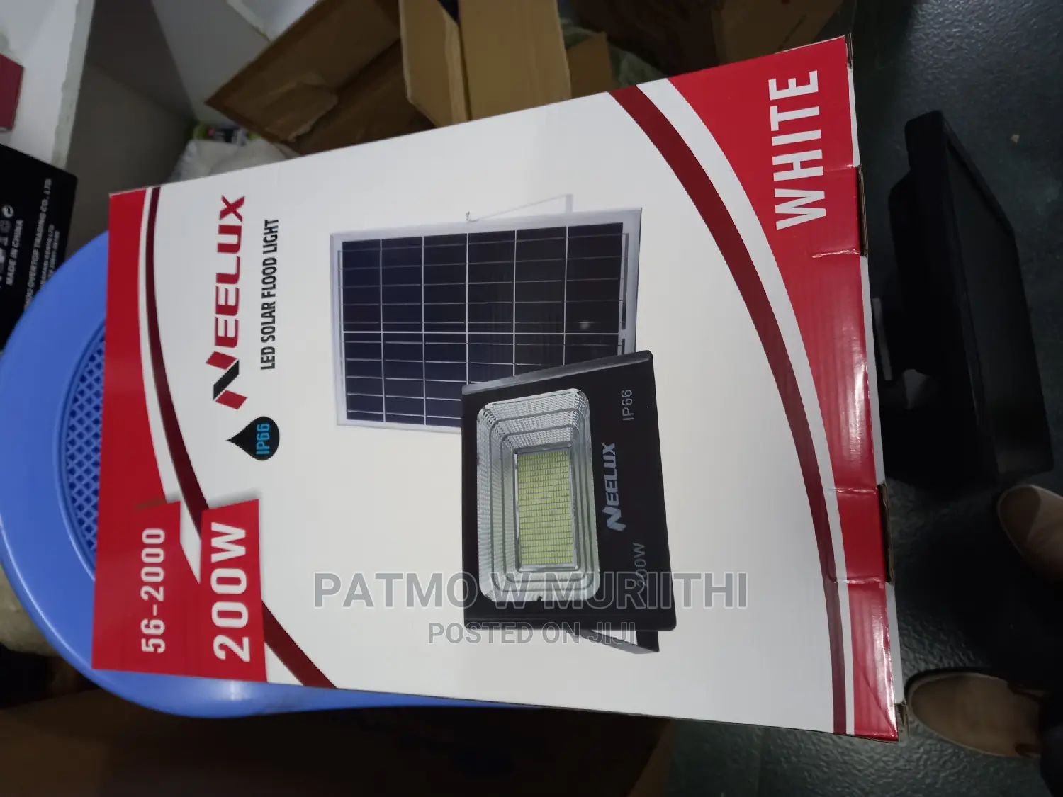 Neelux LED Solar Flood Panel 200W