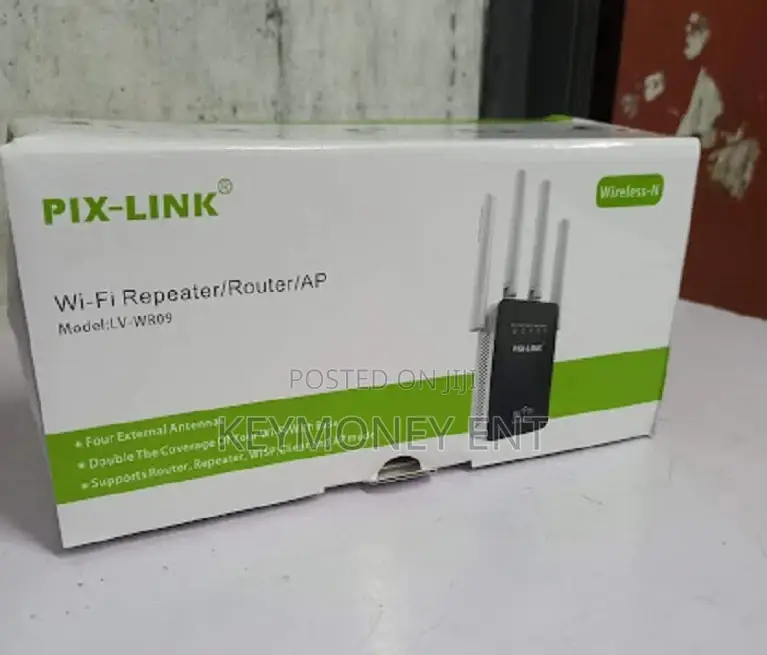 Wifi Repeater/ Router/Ap Pixlink Model LV-WR09