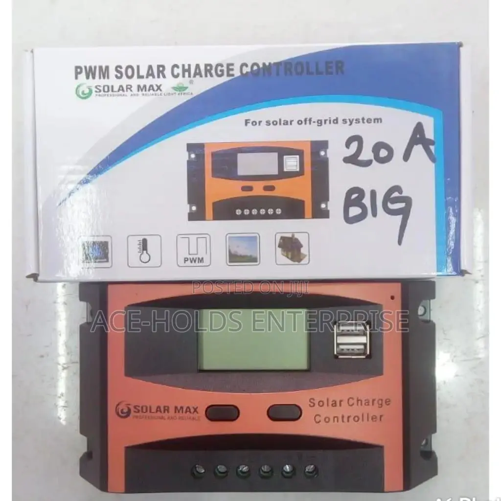 Solar Max 20ampheres Solar Charge Controller.