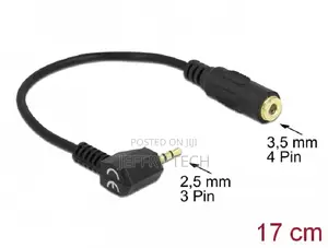 Stereo Jack 2.5 Mm Male Angled Stereo Jack 3.5 Mm