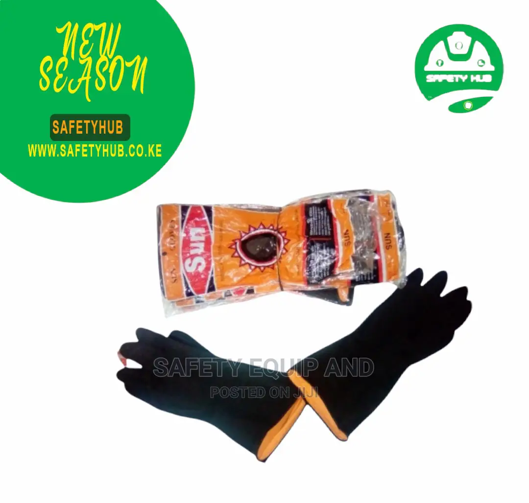 Latex Industry Gloves