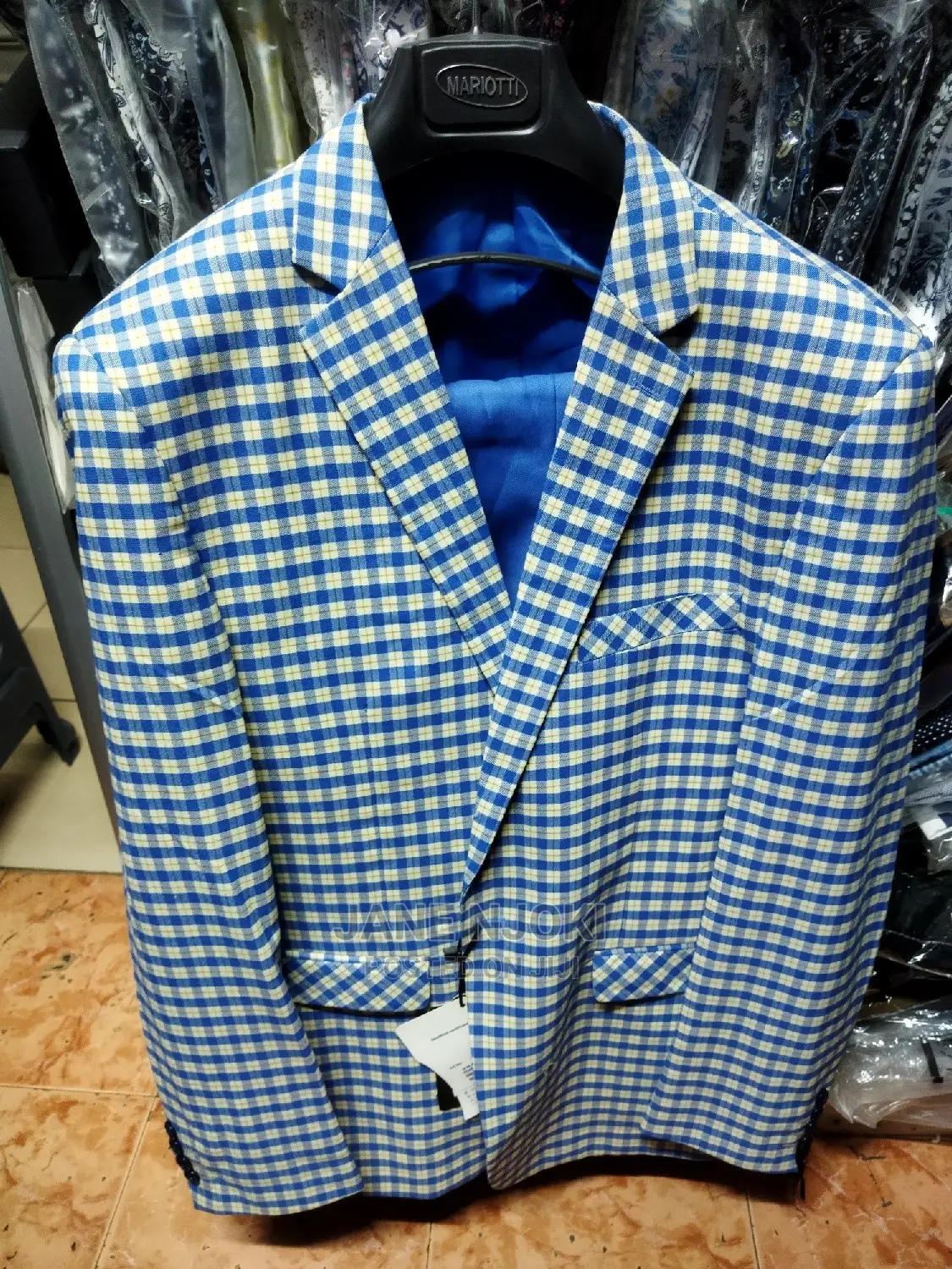 Checked Suit