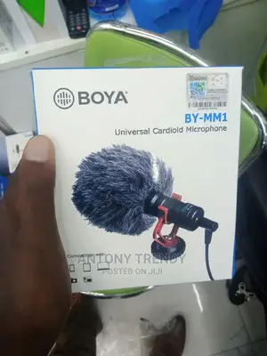 Boya Mm1 Lapel Microphone for Phone and Cameras 