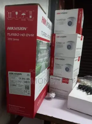 Complete Package CCTV Cameras Hikvision 4cameras